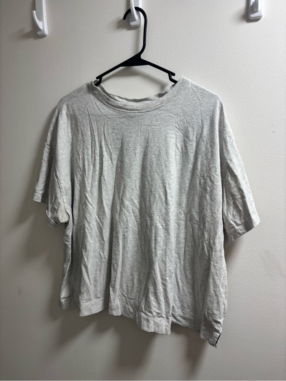Old Navy Women's Short Sleeve Crew Tee - Light Gray